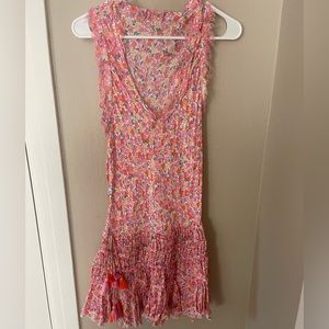 Sundays Soho floral gauze dress